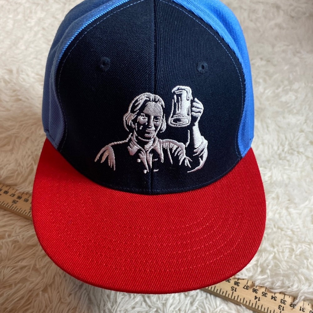 Samuel Adams Beer-Fitted Baseball Hat Cap size M/L